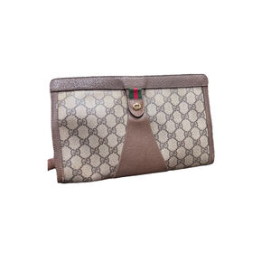 Gucci GG Supreme Sherry Line Clutch/unbranded Strap Insert